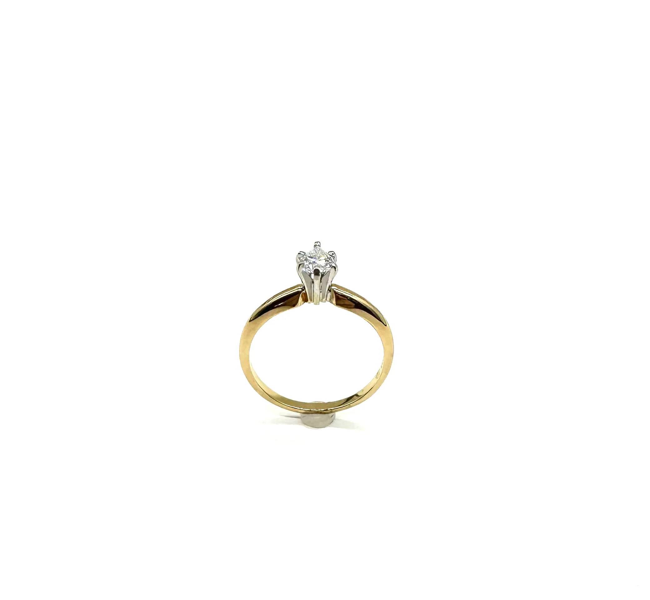 1/3 Ctw Pear Shaped Diamond Engagement