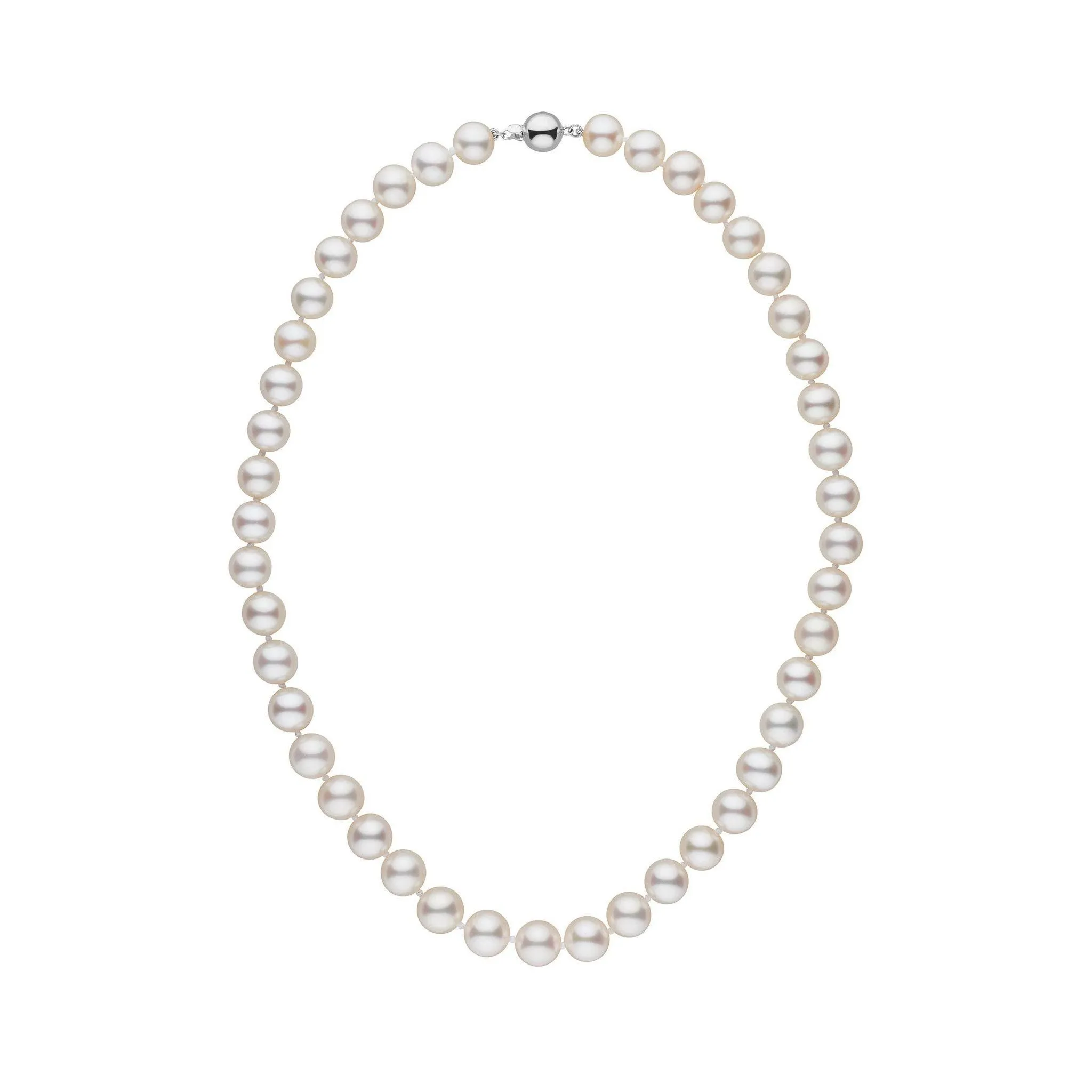 8.5-9.0 mm 16 Inch AAA White Freshwater Pearl Necklace