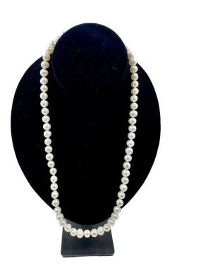 8mm Cultured Freshwater Pearl 22 inch Necklace