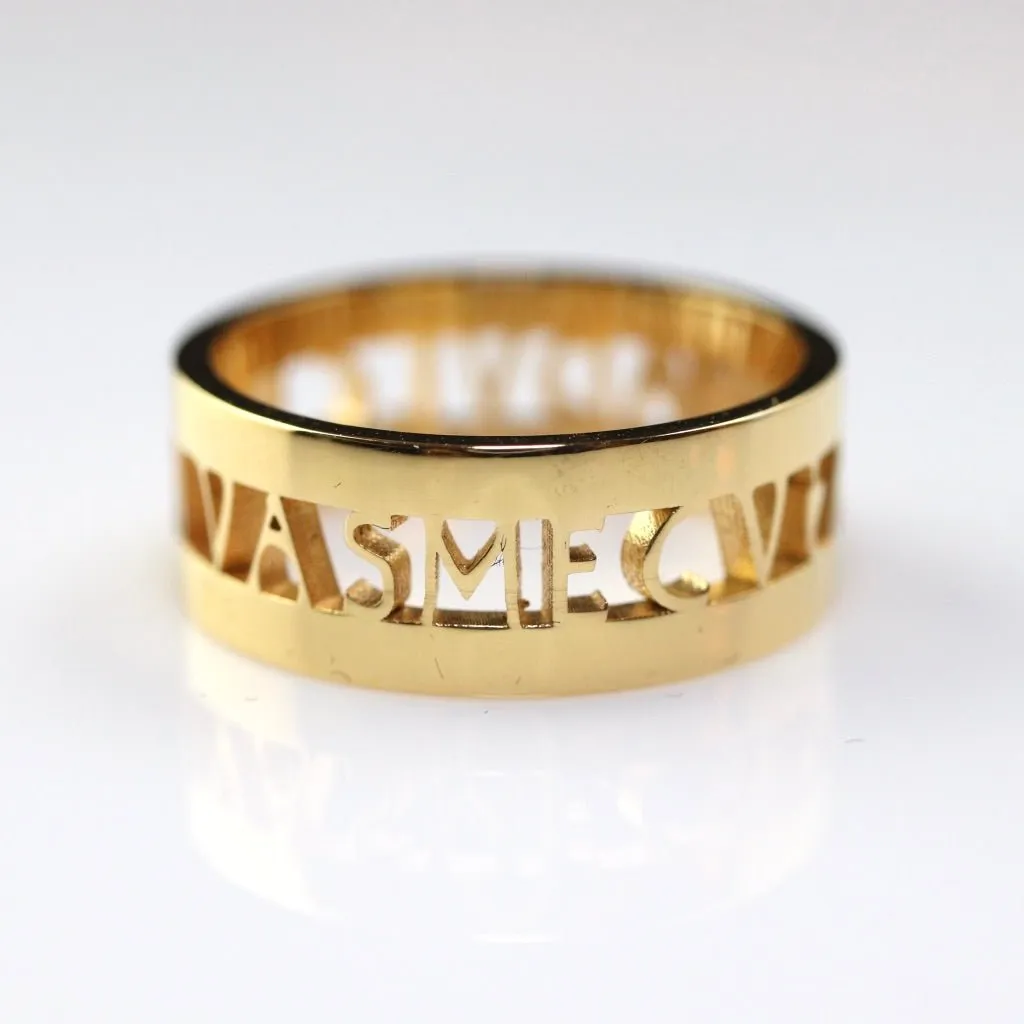 Anima Roman Ring - Gold