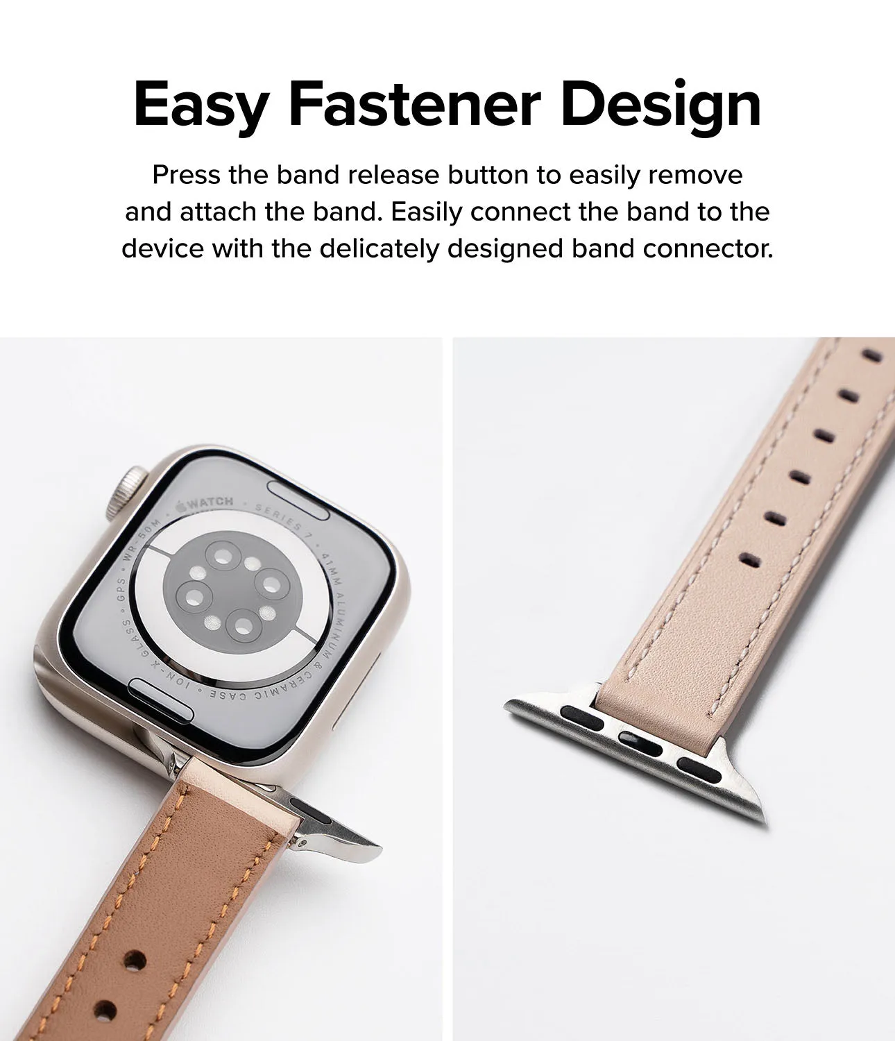 Apple Watch 41mm / 40mm / 38mm | Leather One Slim