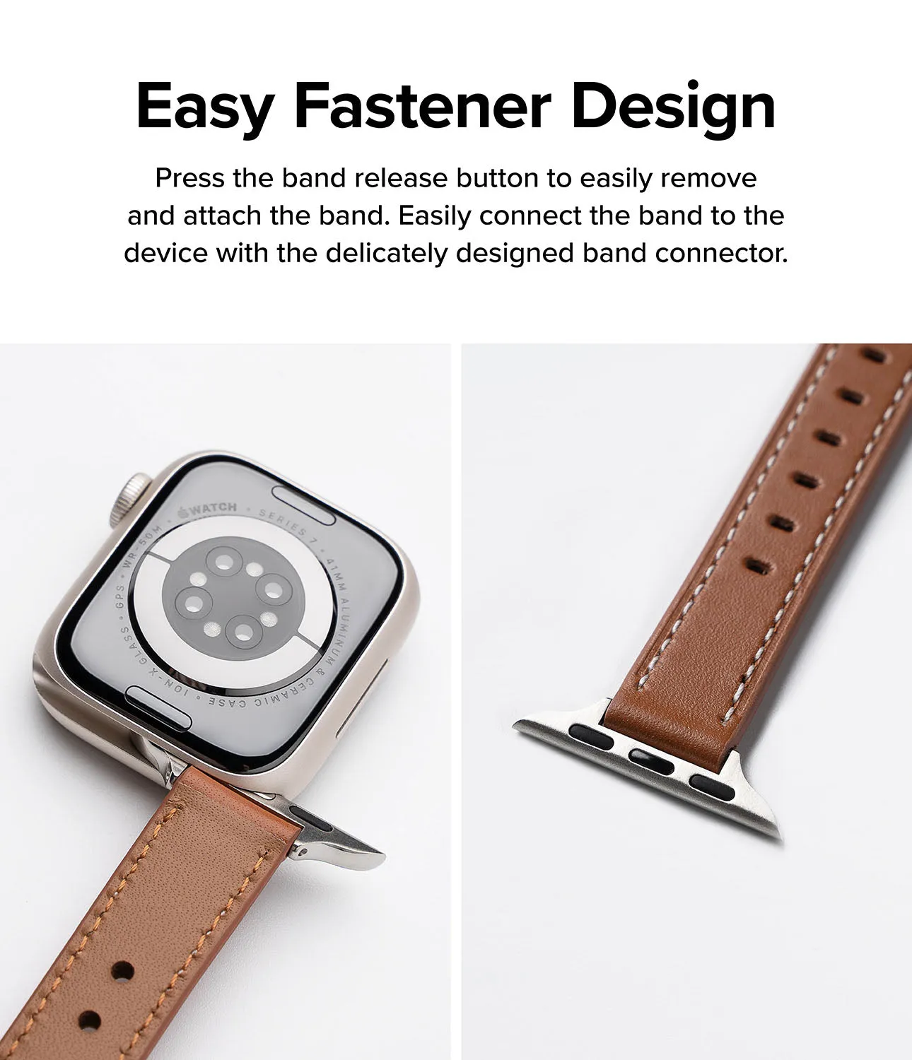 Apple Watch 41mm / 40mm / 38mm | Leather One Slim