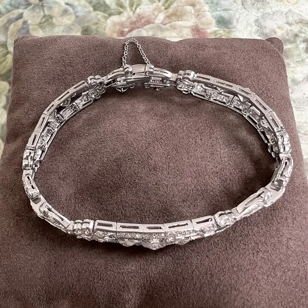 Art Deco Bailey, Banks & Biddle Diamond Bracelet