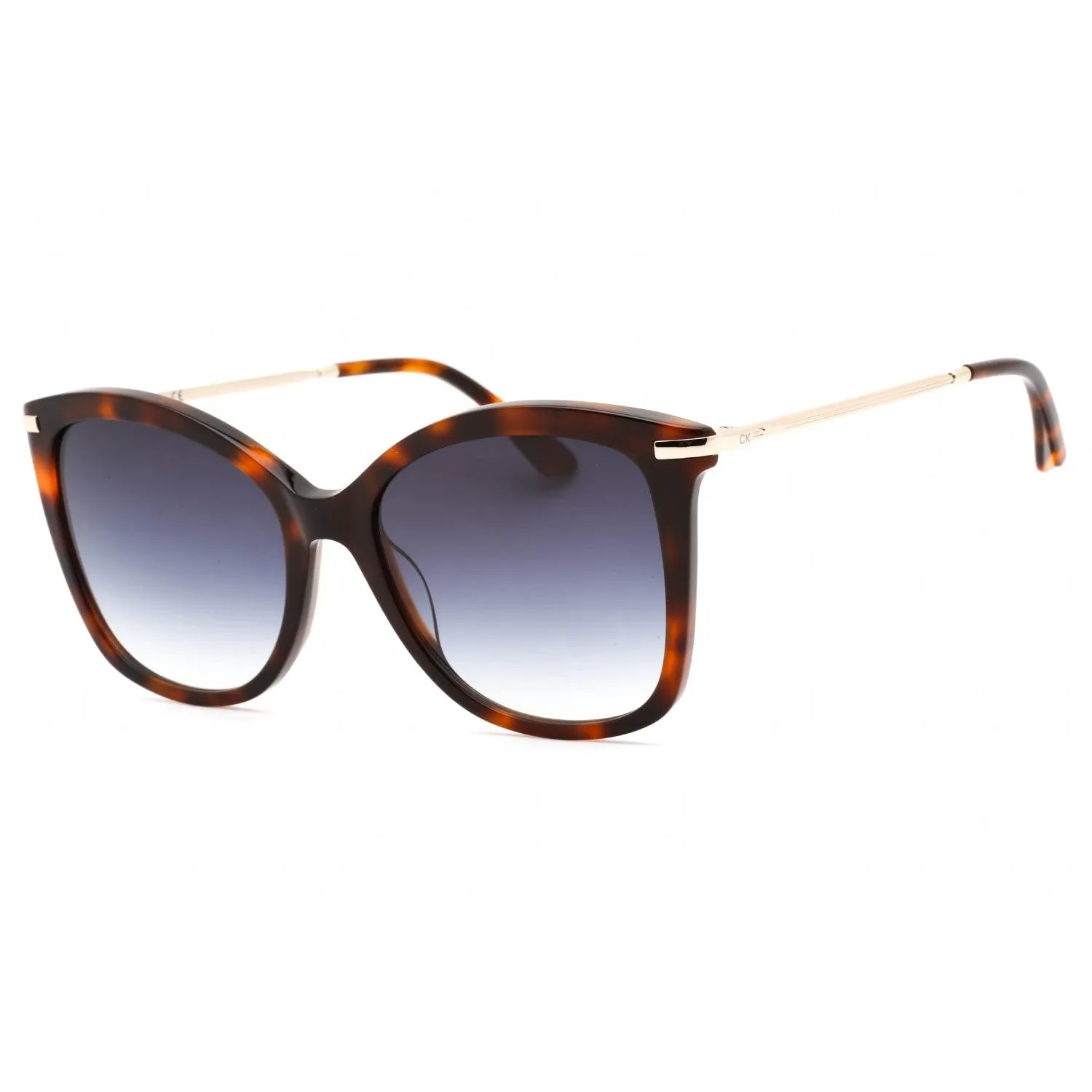 Calvin Klein CK22514S Sunglasses Brown Havana / Azure Gradient Women's