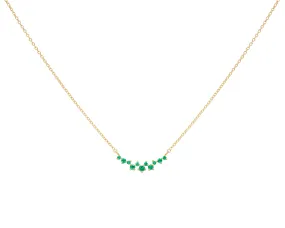 Celeste Emerald Necklace (Ready to Ship)