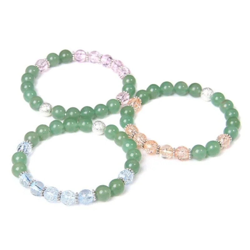 Charm Natural Green Aventurine Bracelet