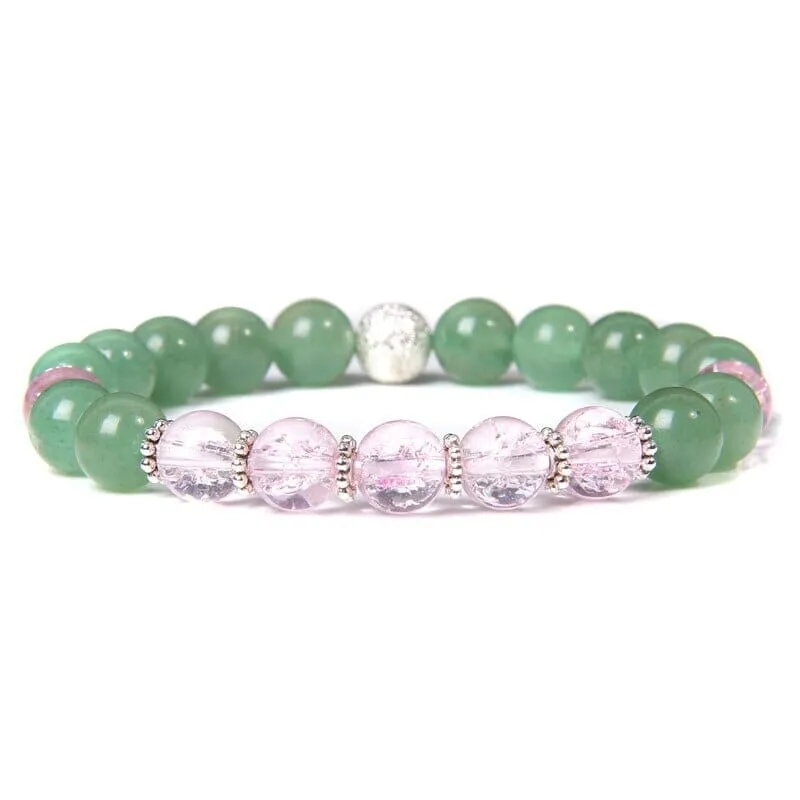 Charm Natural Green Aventurine Bracelet