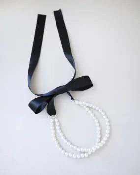 Choker Pearl Double Strand Necklace