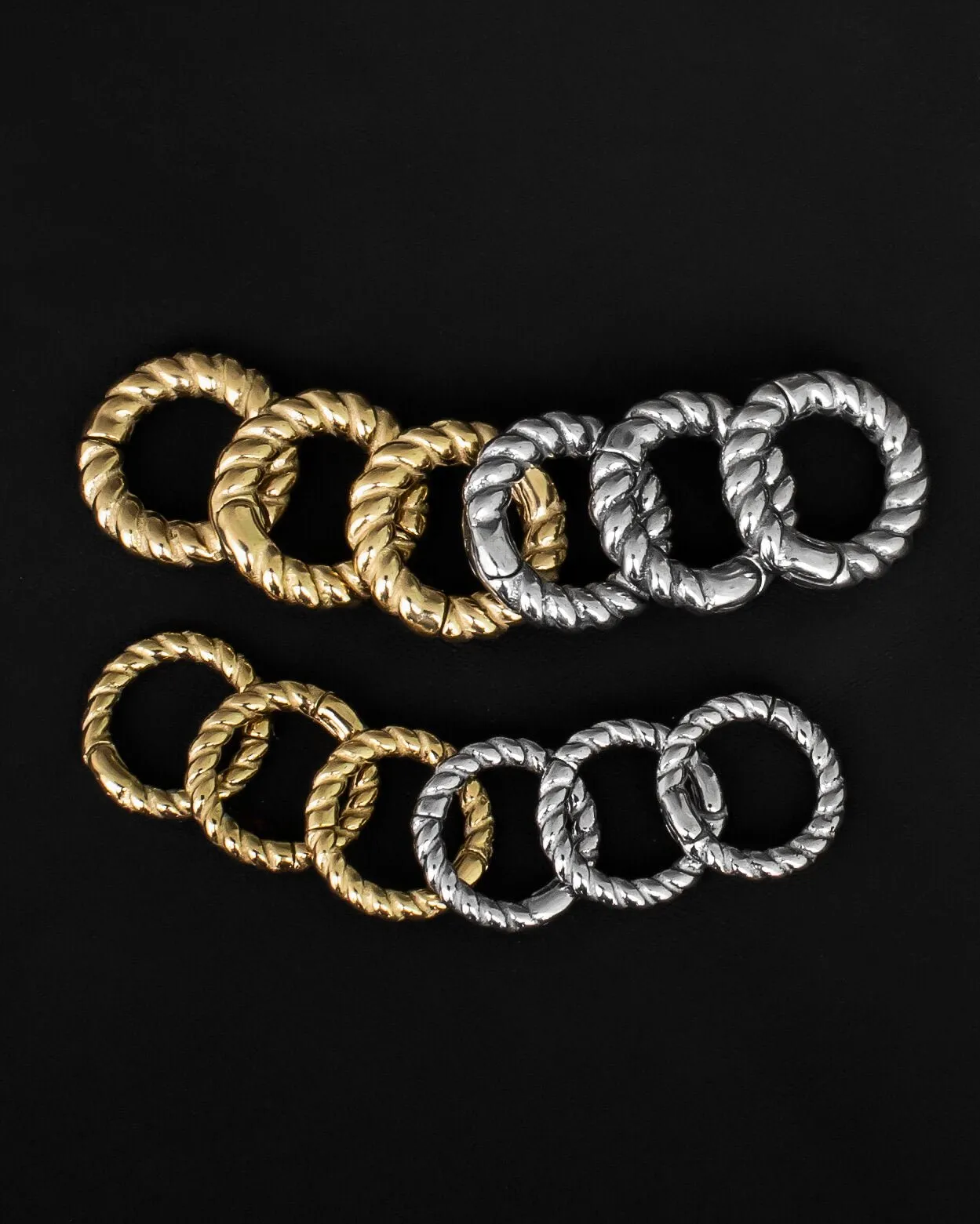 Classic Rope Ring Stacks