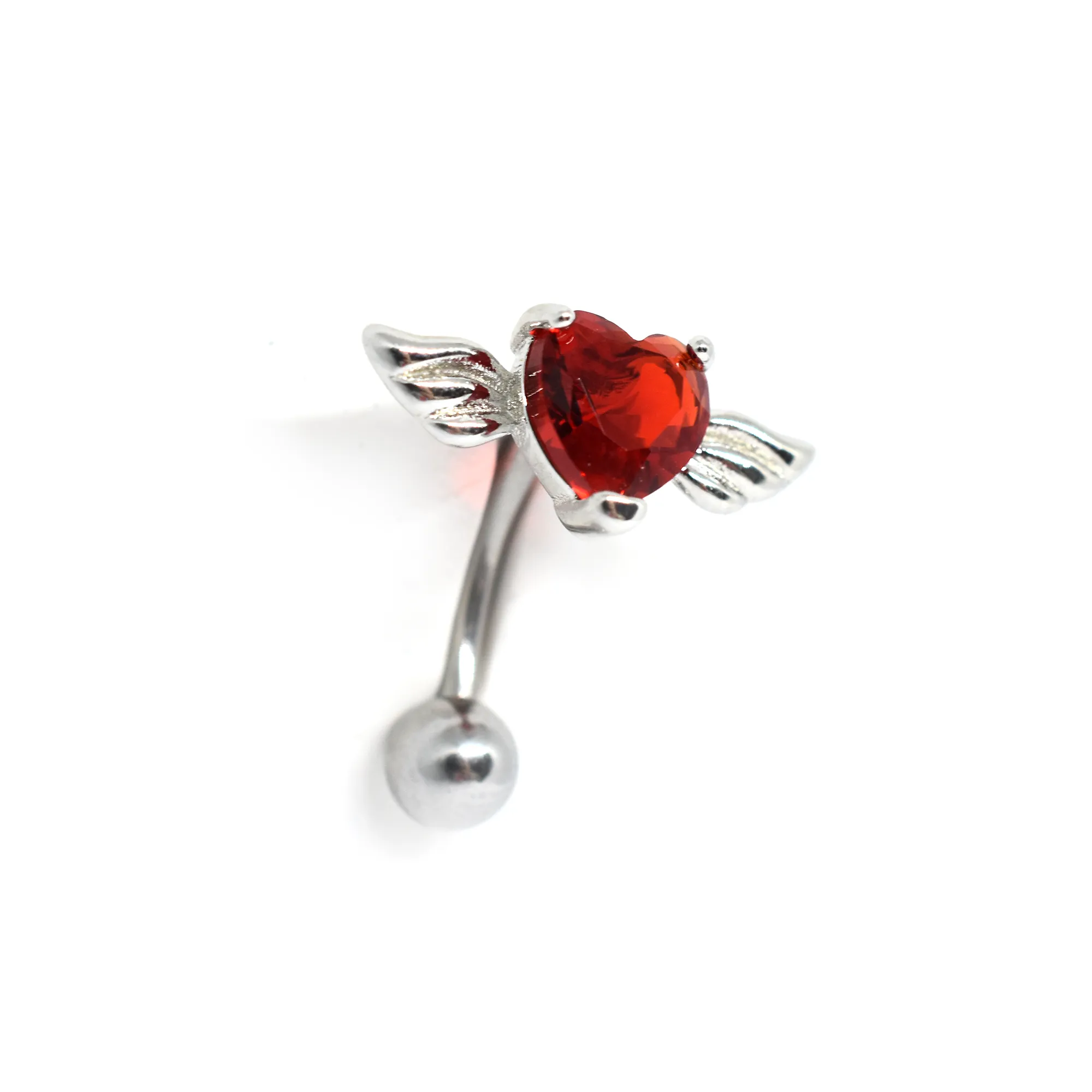 Cupid's Heart Belly Ring