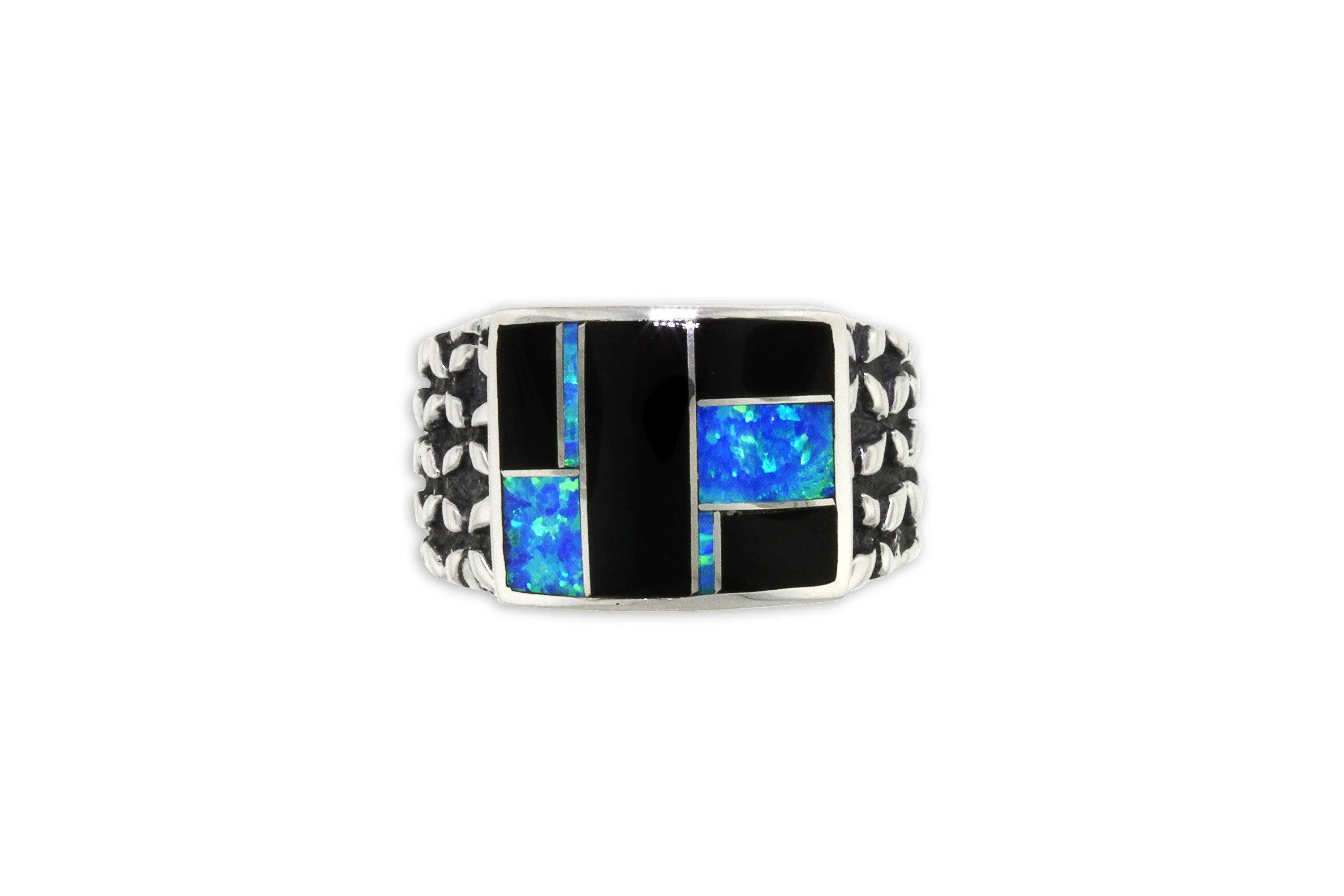 David Rosales Black Beauty Men's Ring