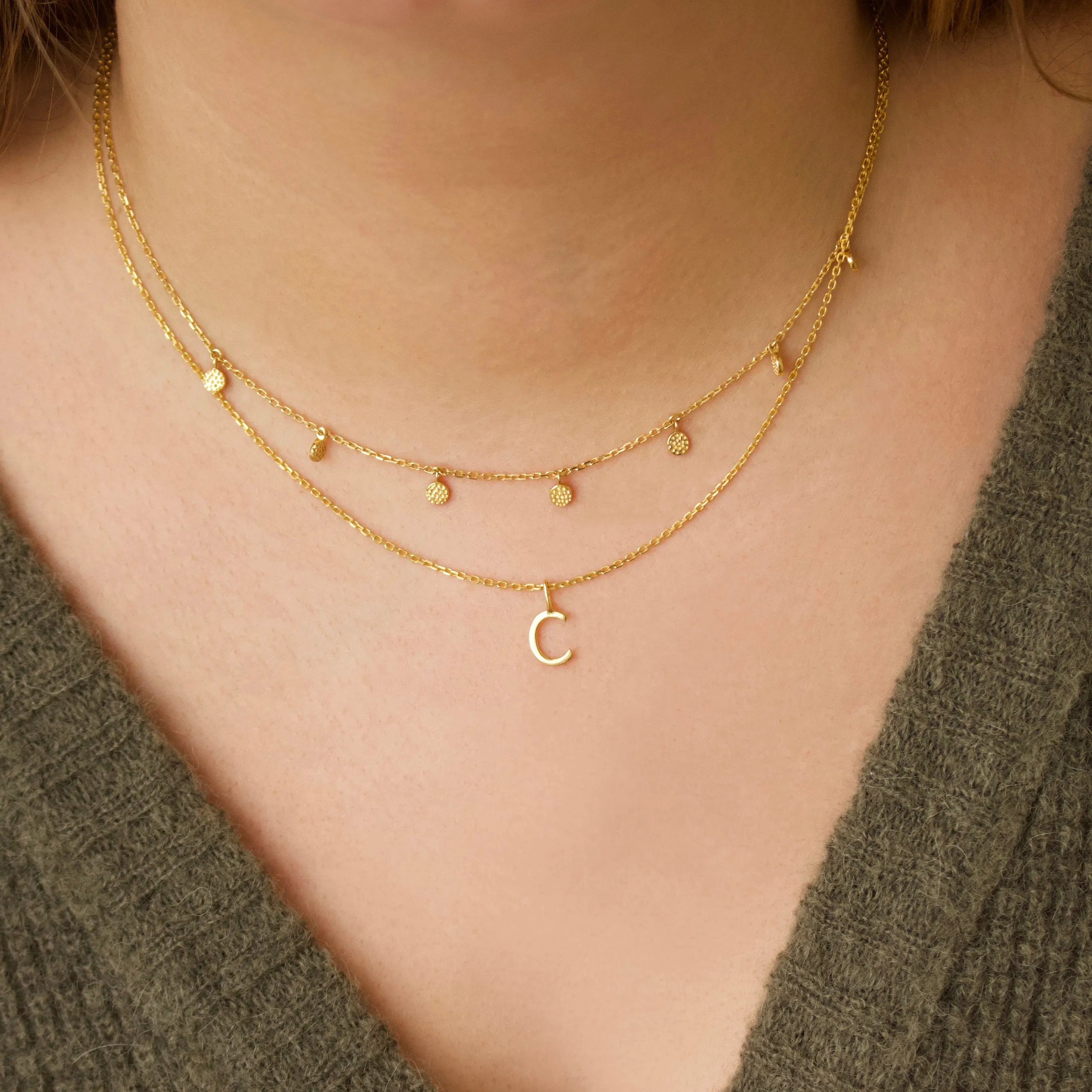 Delicate Initial Necklace