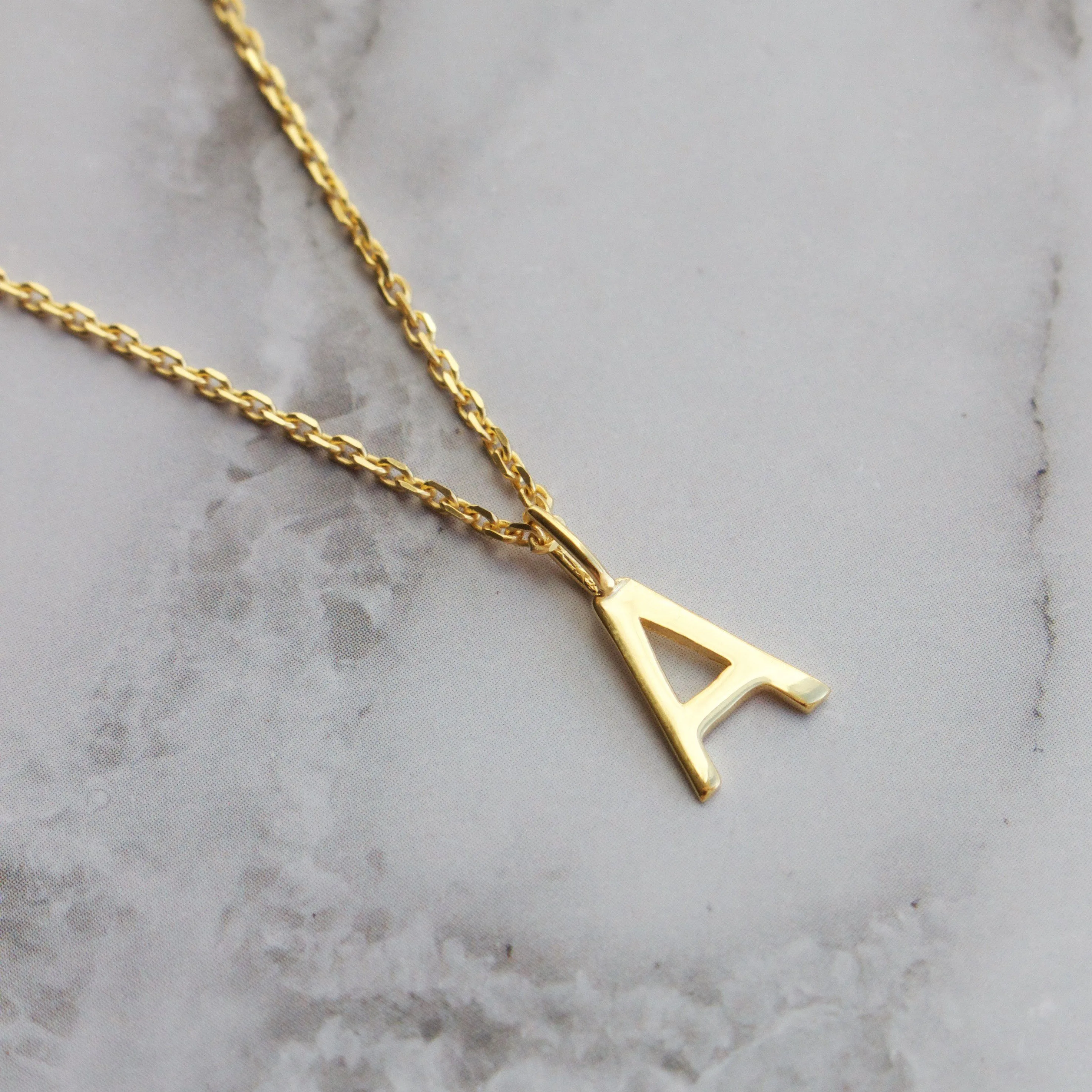 Delicate Initial Necklace