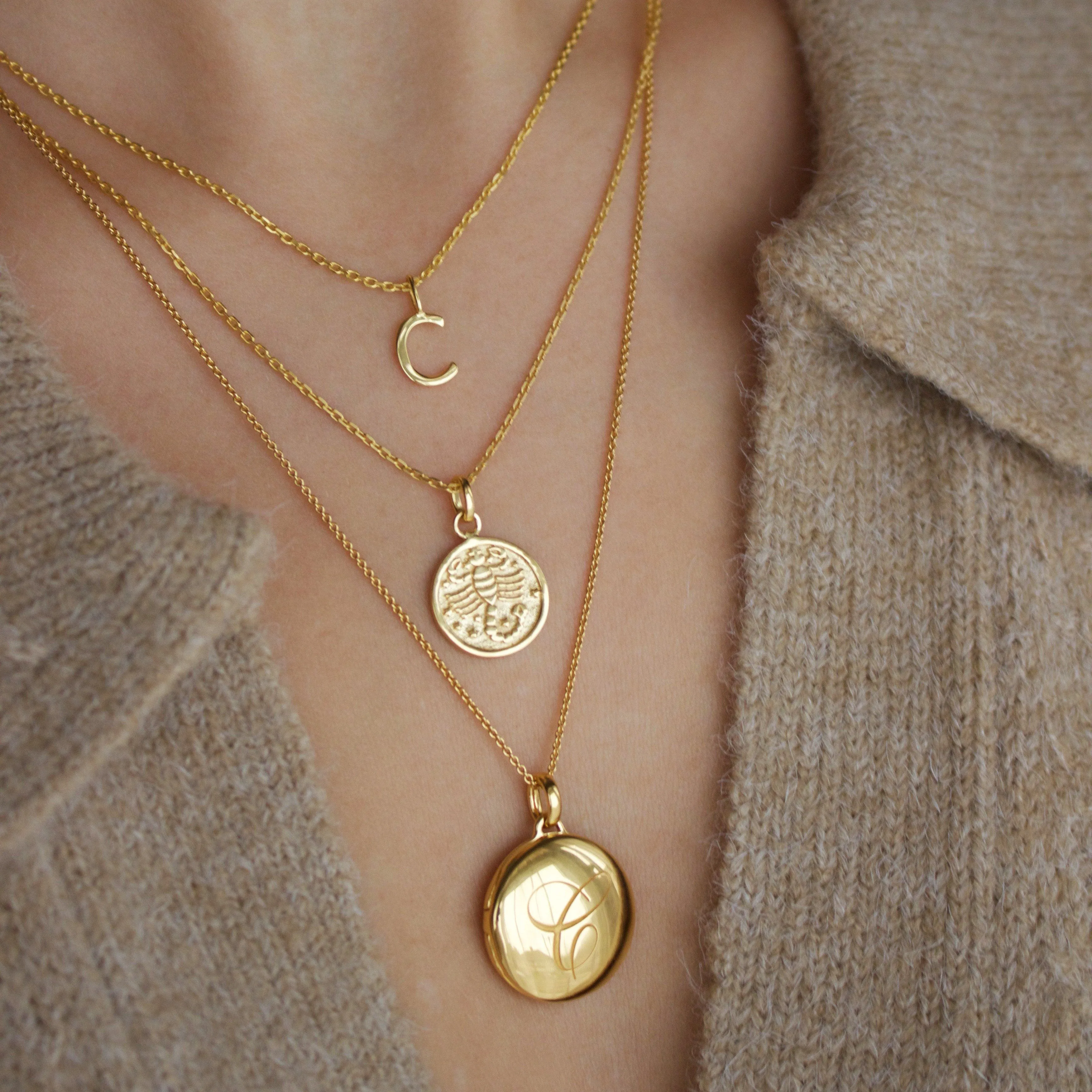 Delicate Initial Necklace