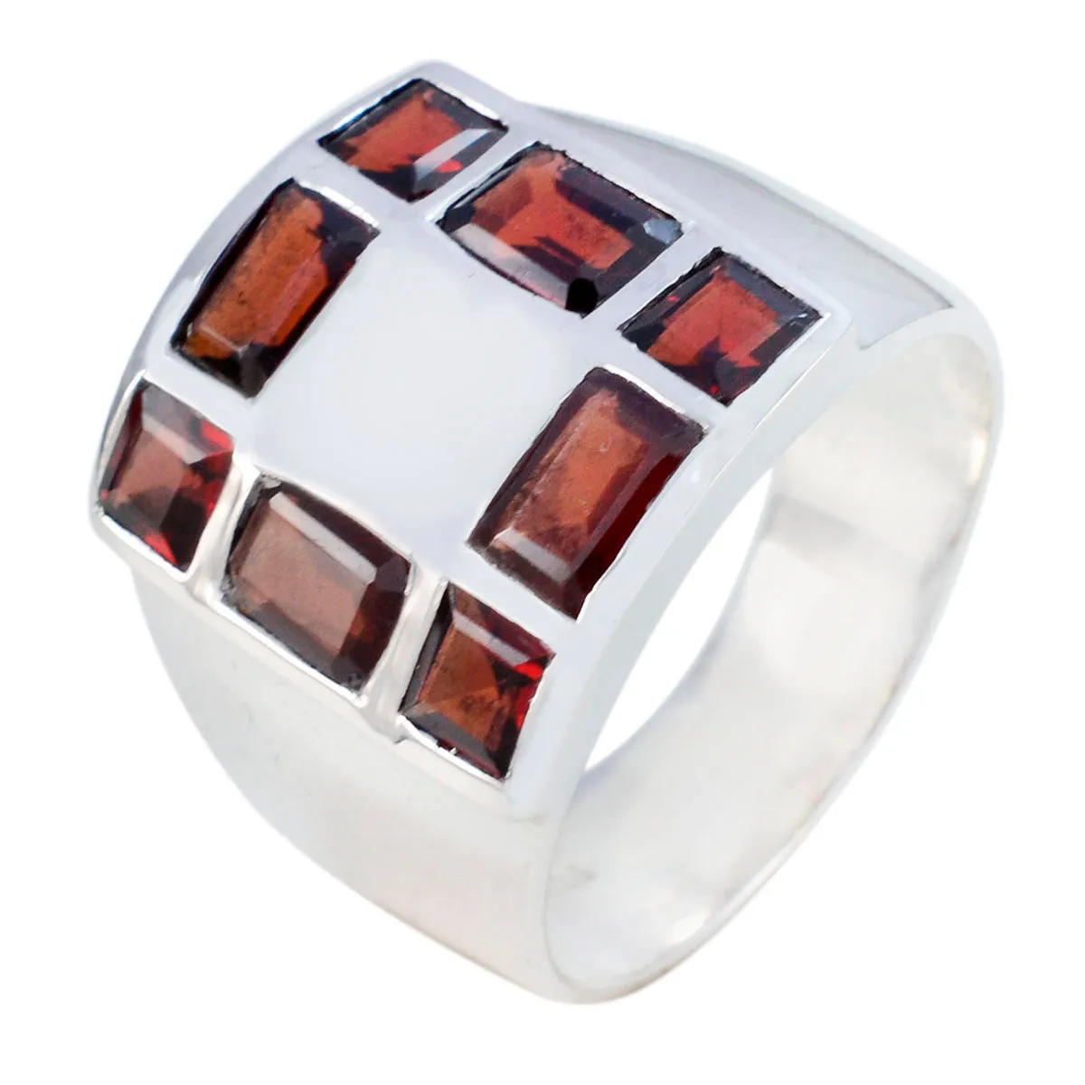 Desirable Gem Garnet 925 Sterling Silver Ring Diy Jewelry Organizer