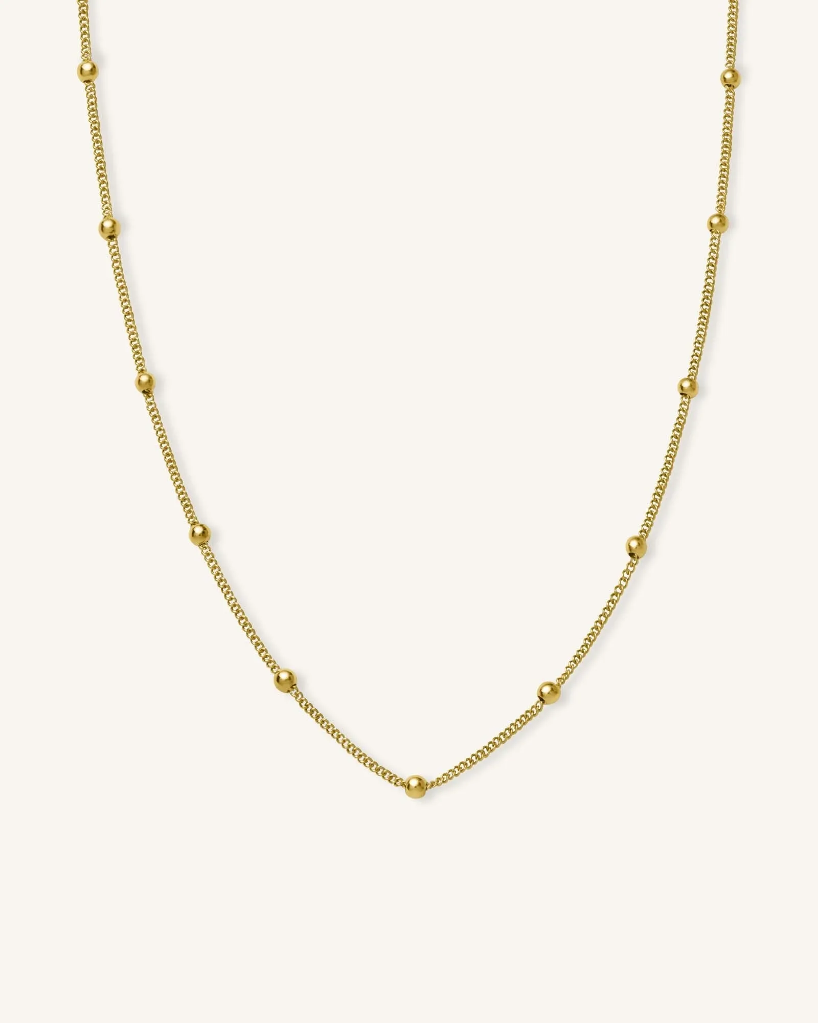 Dotted Choker Gold