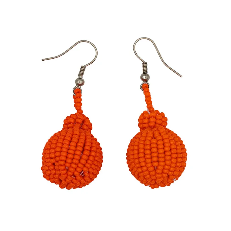 Drop Beaded Earrings 02