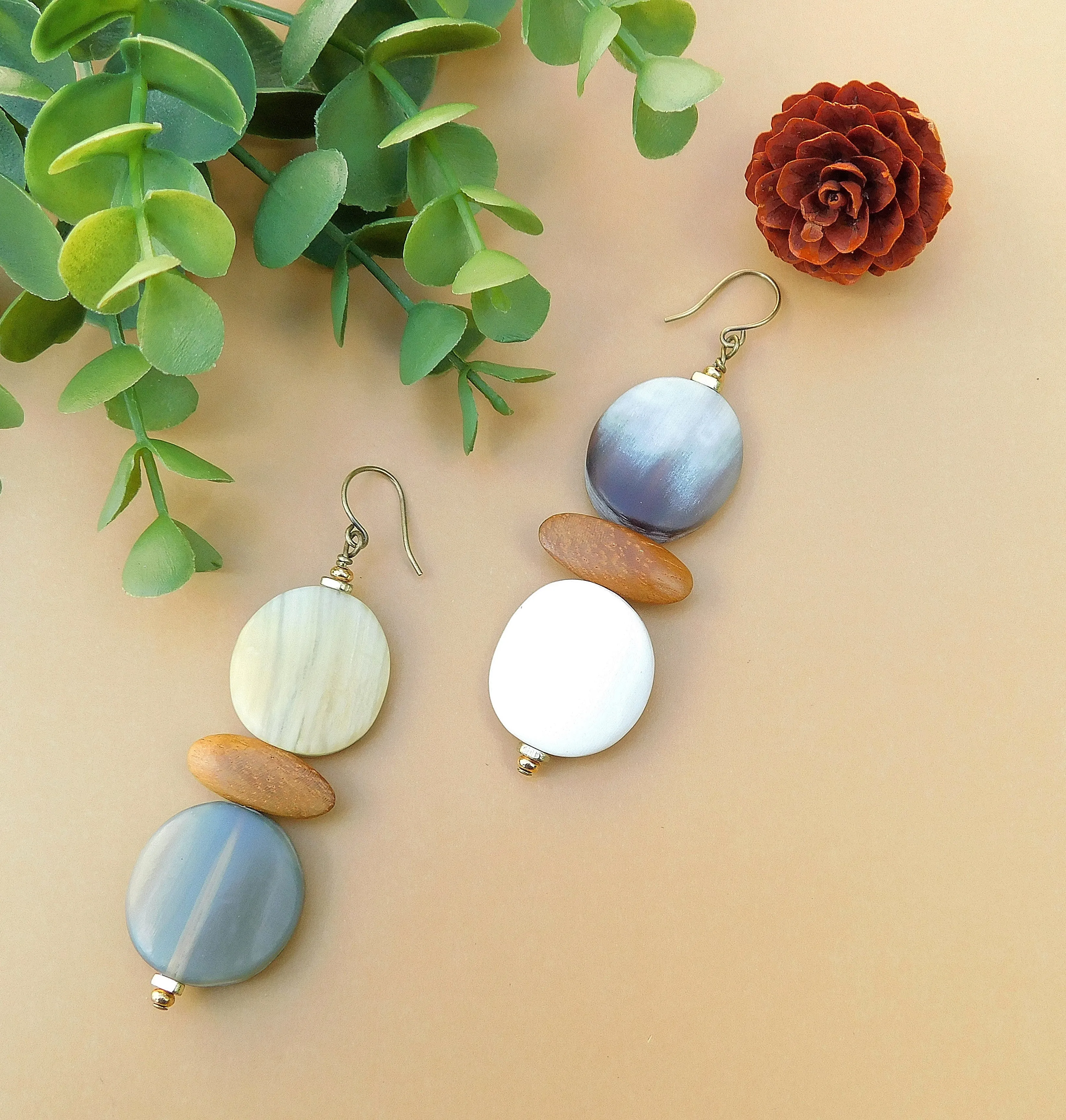 Earthy Natural Earrings