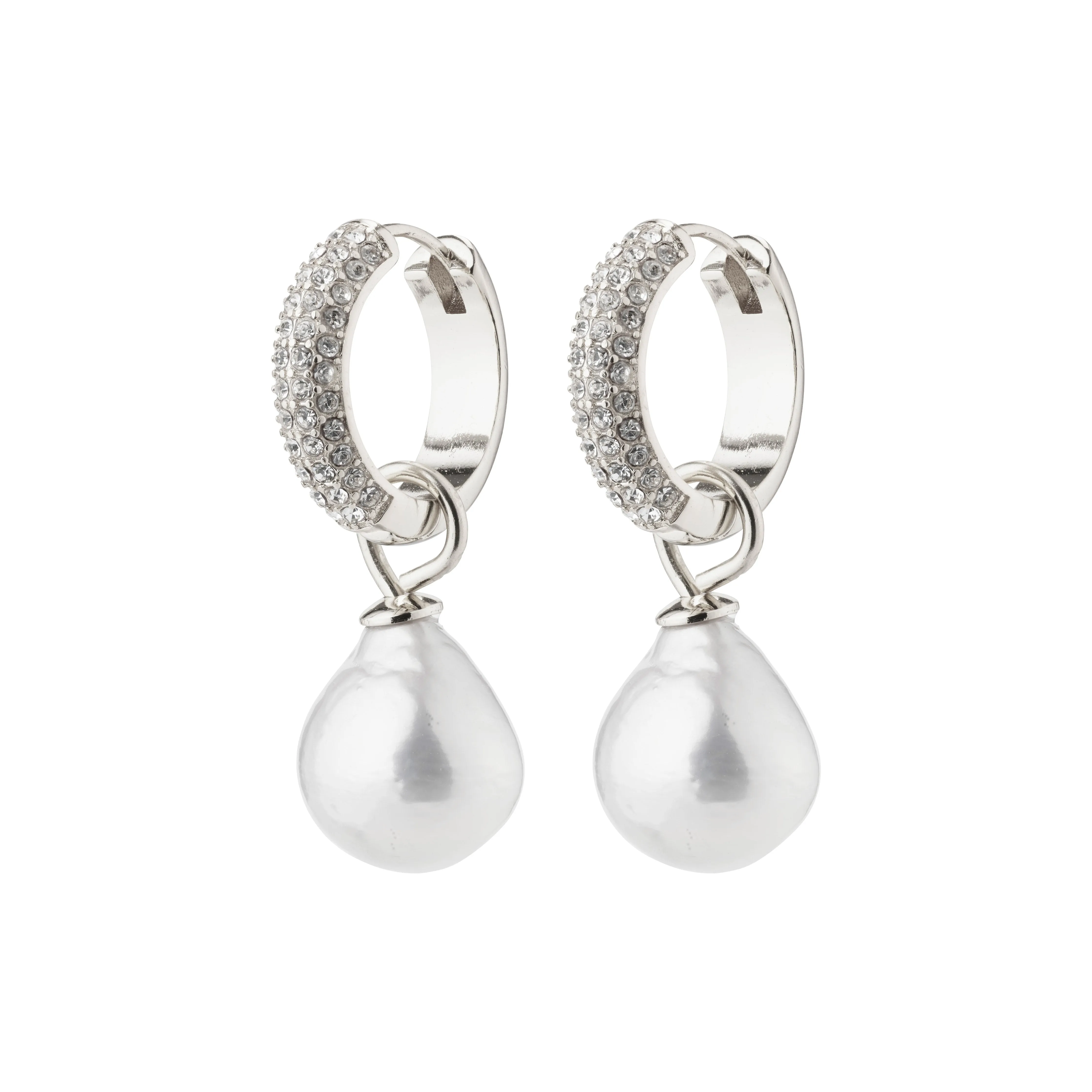 EDELE pearl earrings silver-plated