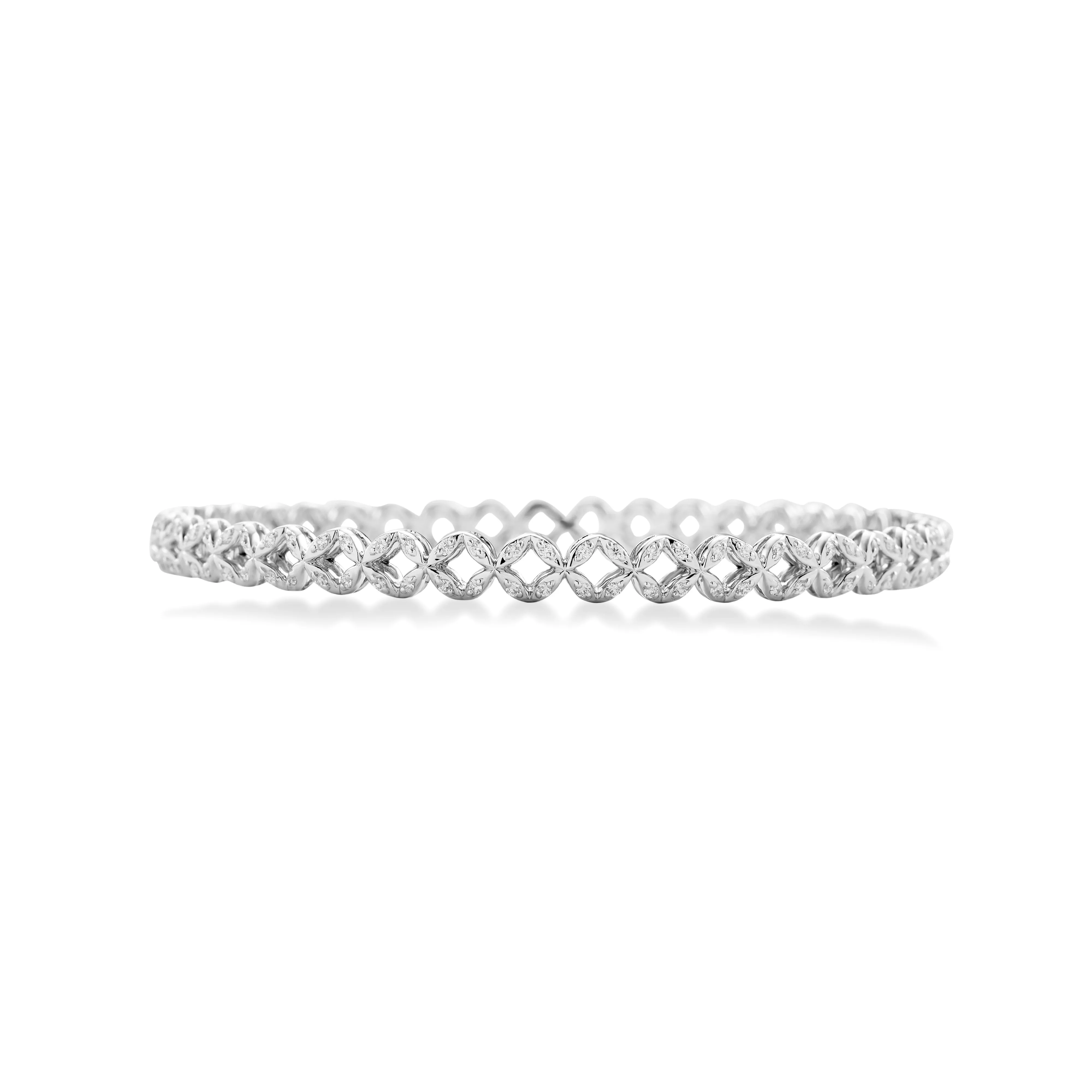 Genevieve Diamond Bangle*