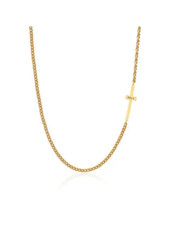 Gold Cross Necklace