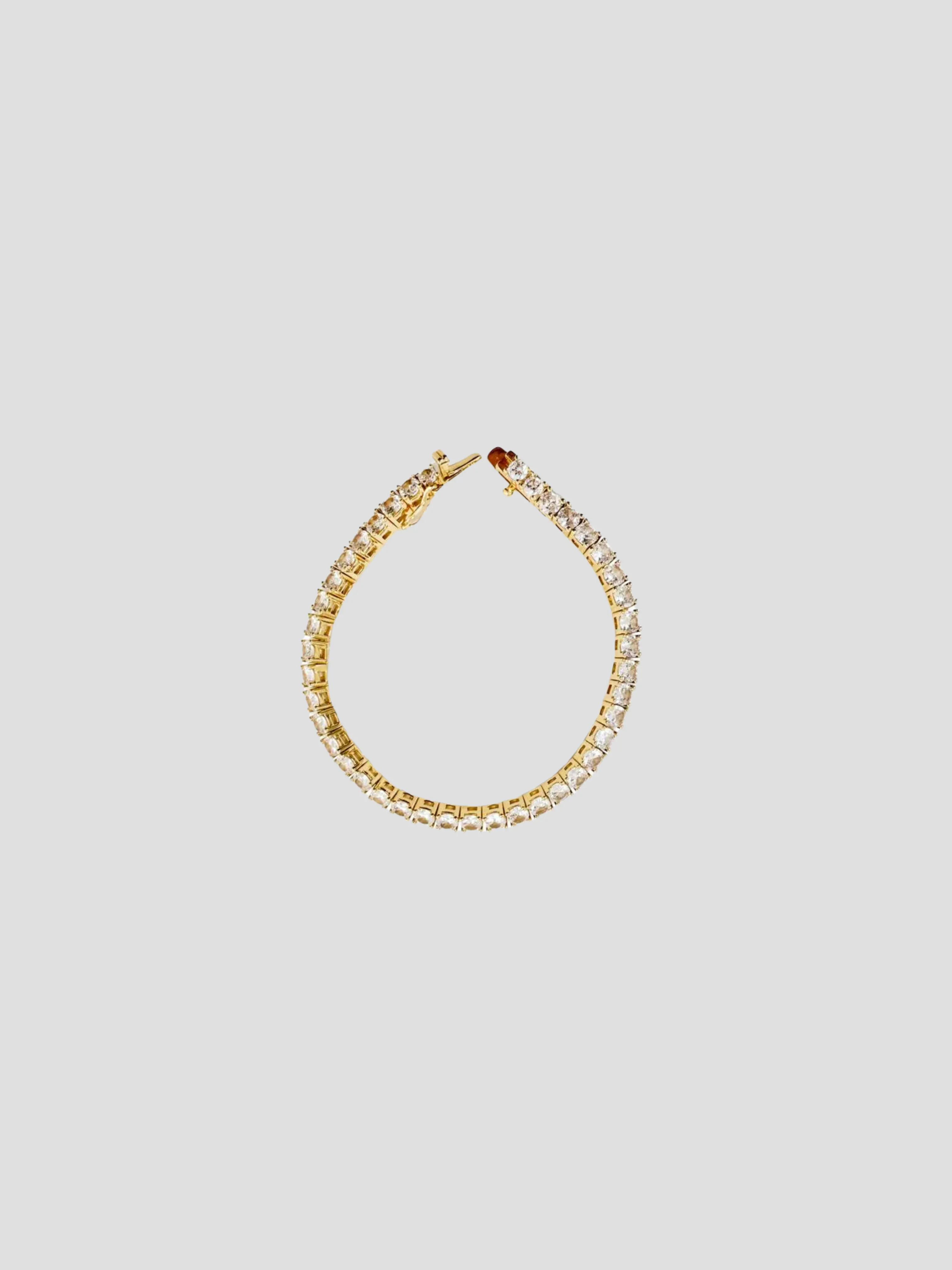 Gold Tennis Bracelet