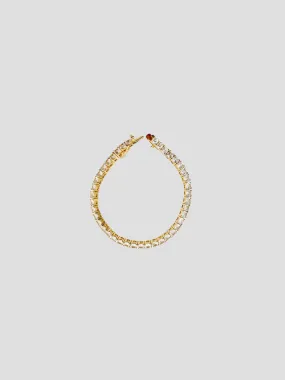 Gold Tennis Bracelet