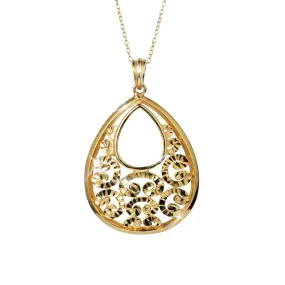 Golden Paloma Pendant