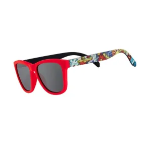 goodr OG Polarized Sunglasses Marvel Comics - Iron Man - Ironically, Not Made Of Iron