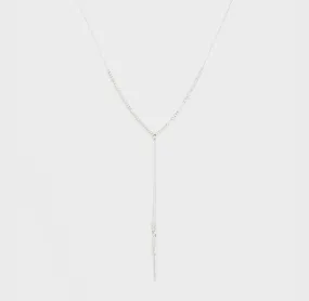 Gorjana Laguna Adjustable Necklace (silver)