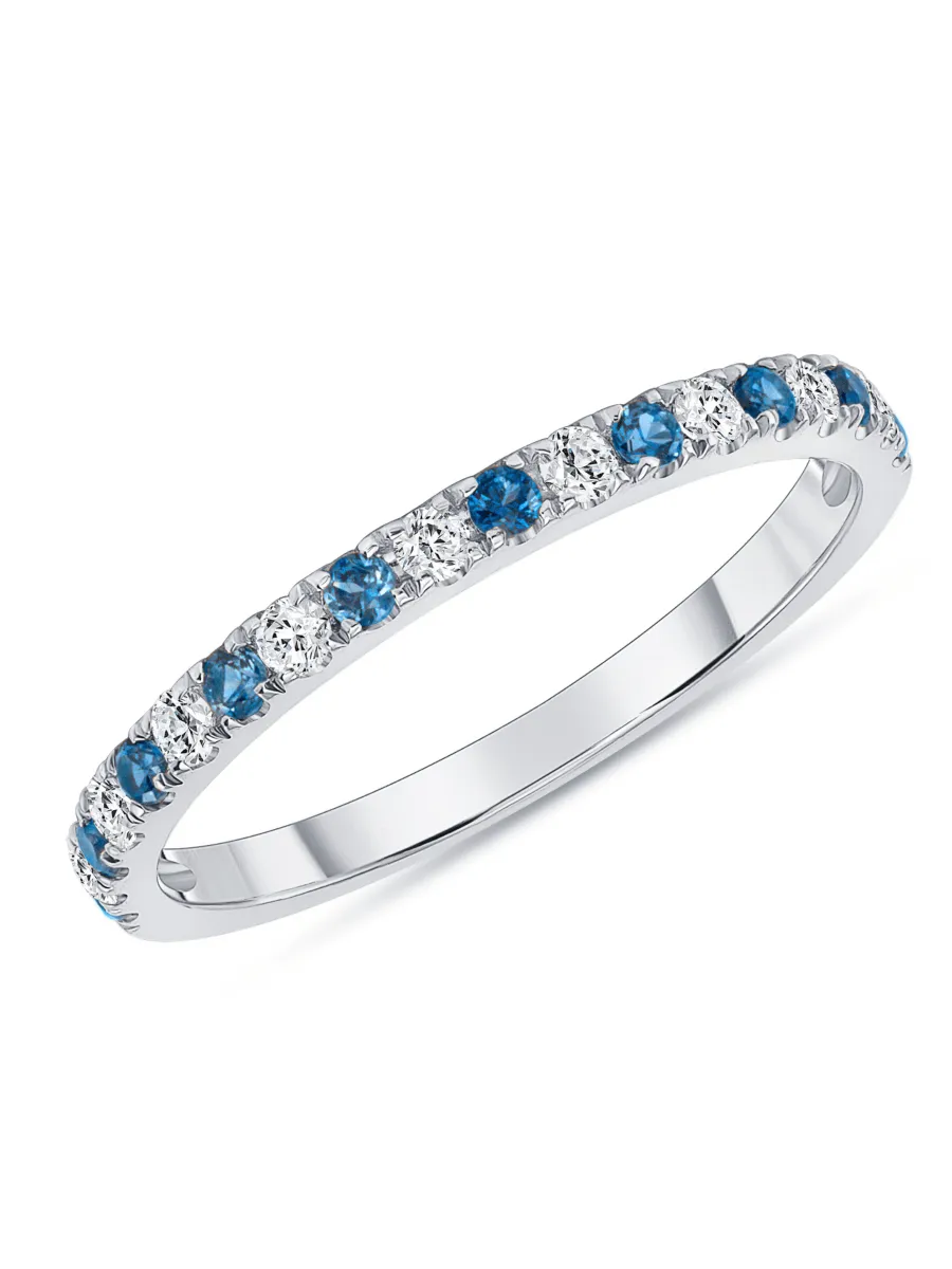 Gracie Ring Blue Sapphire 14K