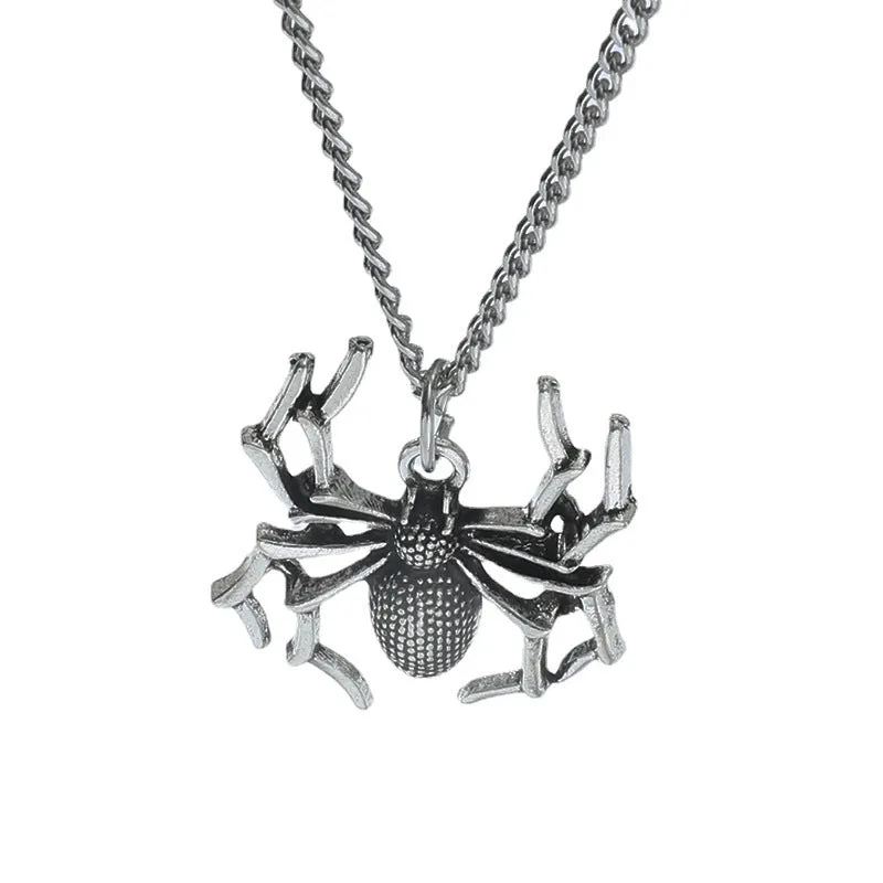 Halloween Scary Spider Necklace