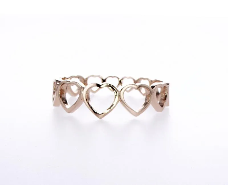 Heart Band Ring