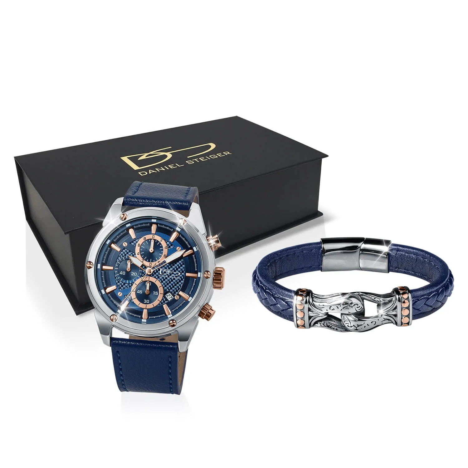 Icona Men's Watch & Bracelet Box Set