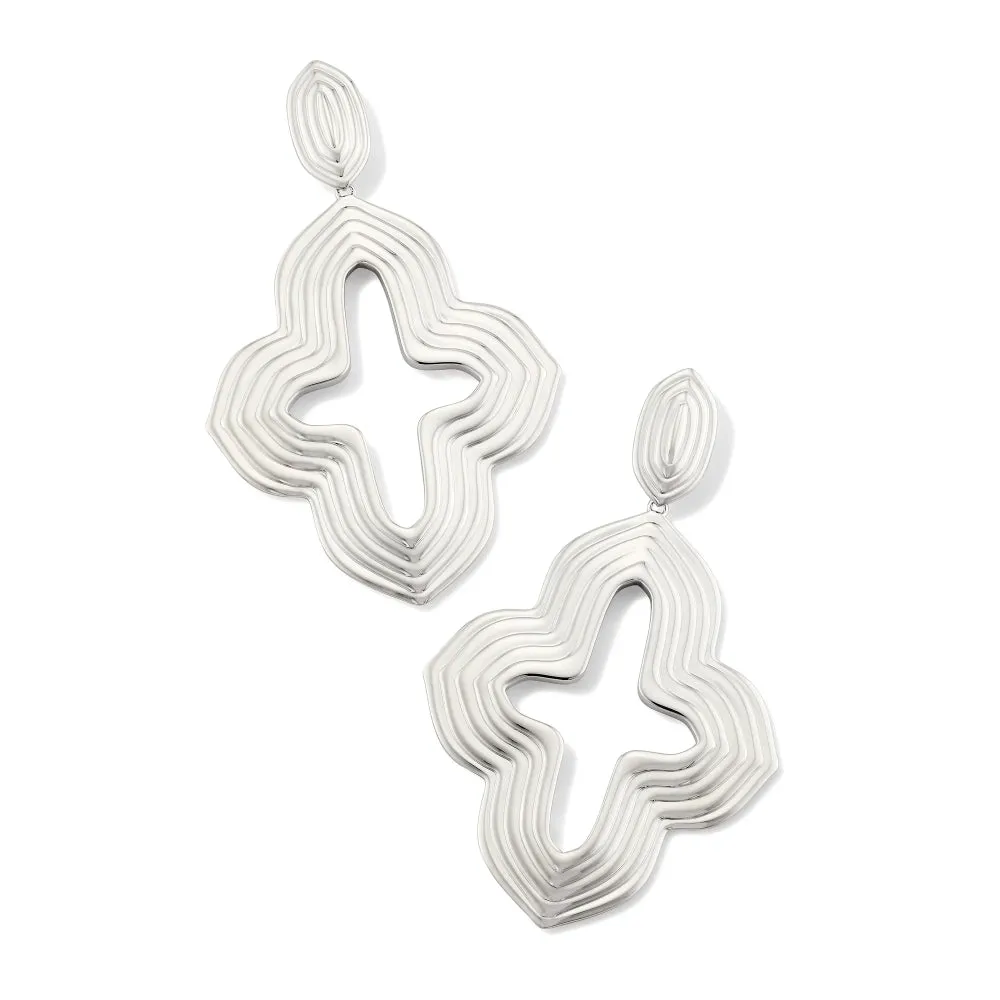 Kendra Scott Abbie Metal Statement Earrings