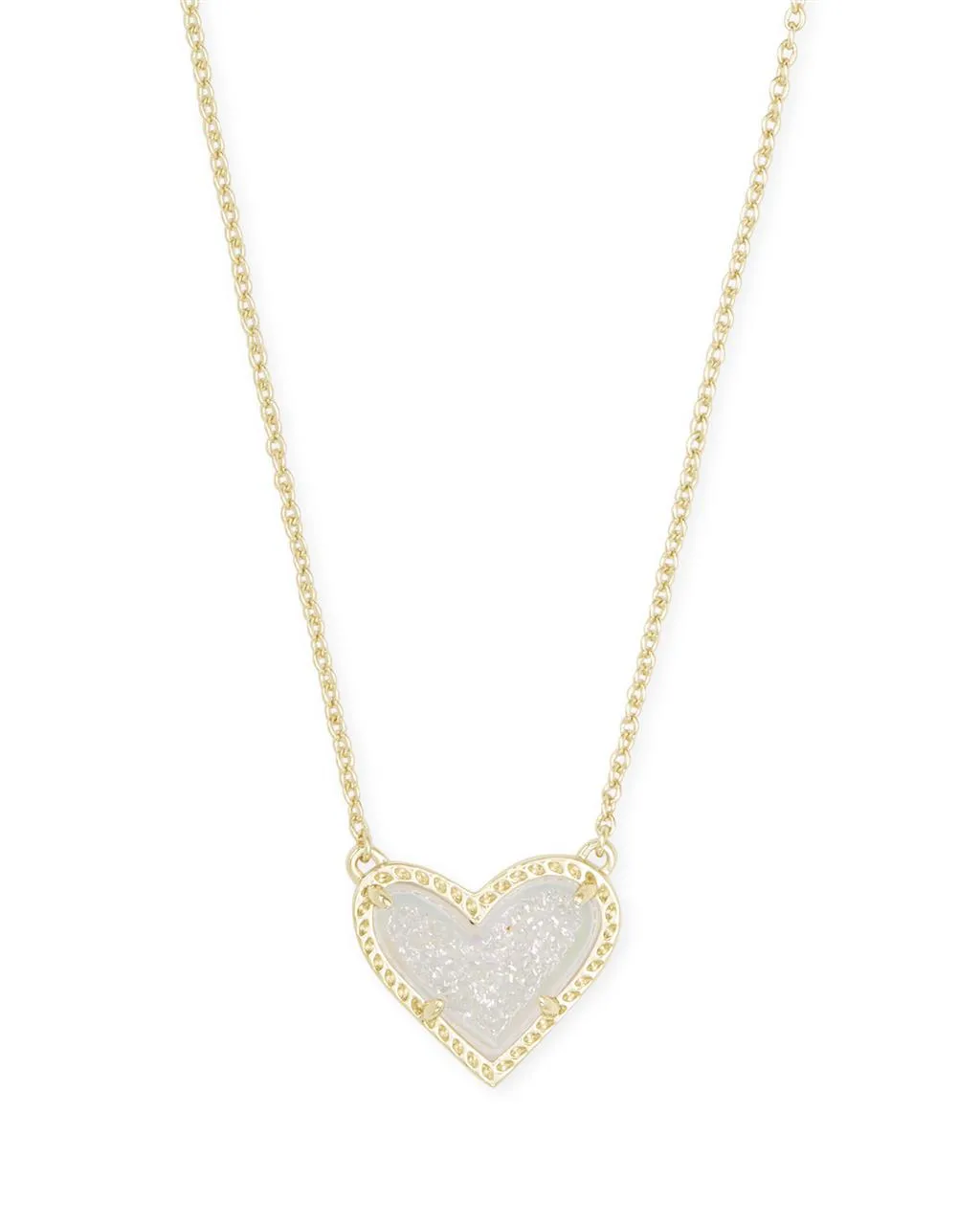 Kendra Scott Ari Heart 20 Inch Pendant Necklace