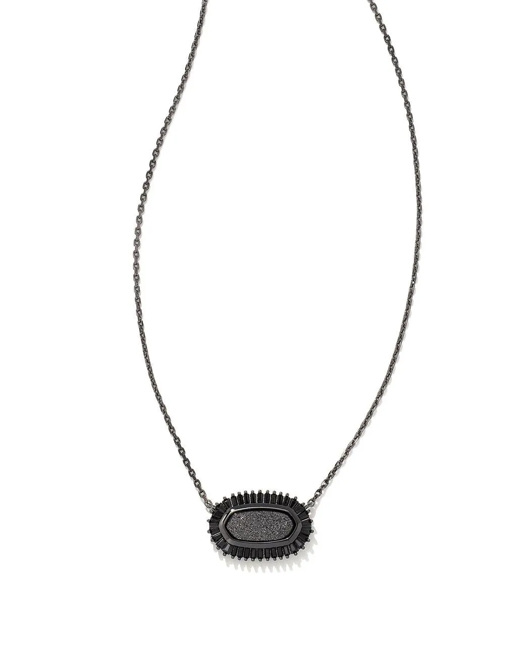 Kendra Scott Baguette Elisa Pendant Necklace