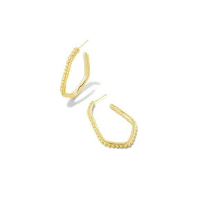 Kendra Scott Lonnie Beaded Hoop Earrings