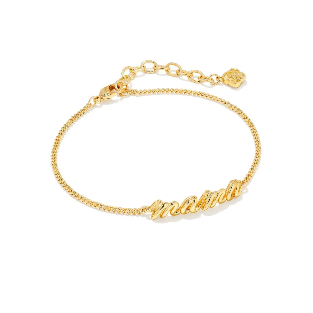 Kendra Scott Mama Script Bracelet