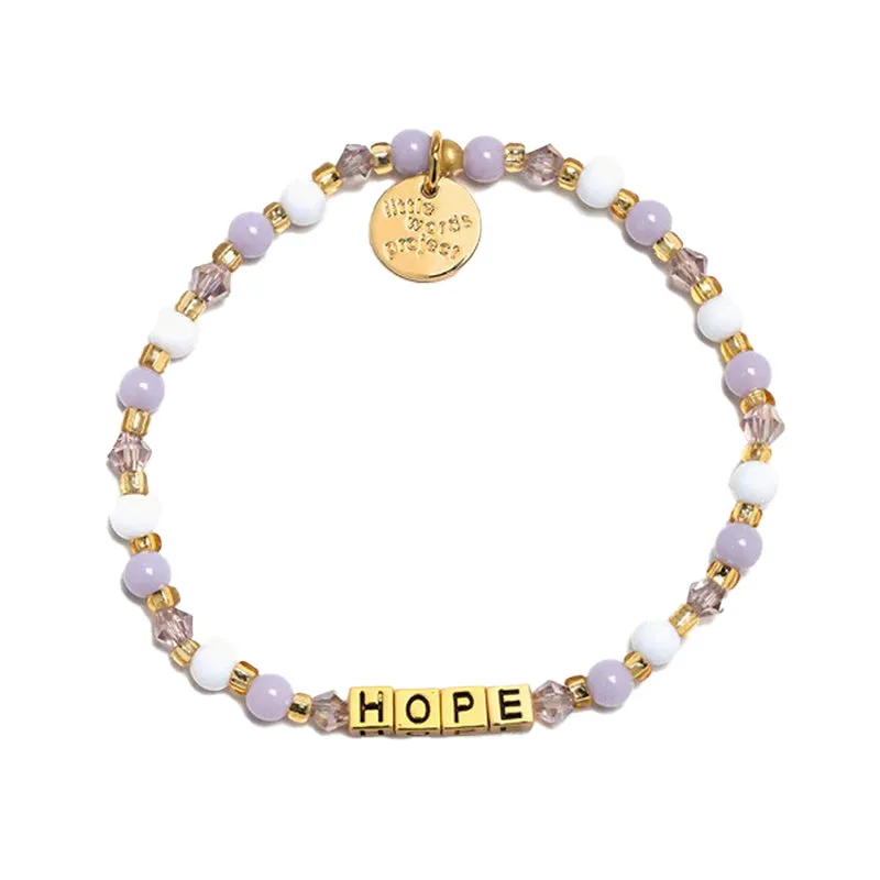 LITTLE WORDS PROJECT | Gold Era Bracelet - Hope