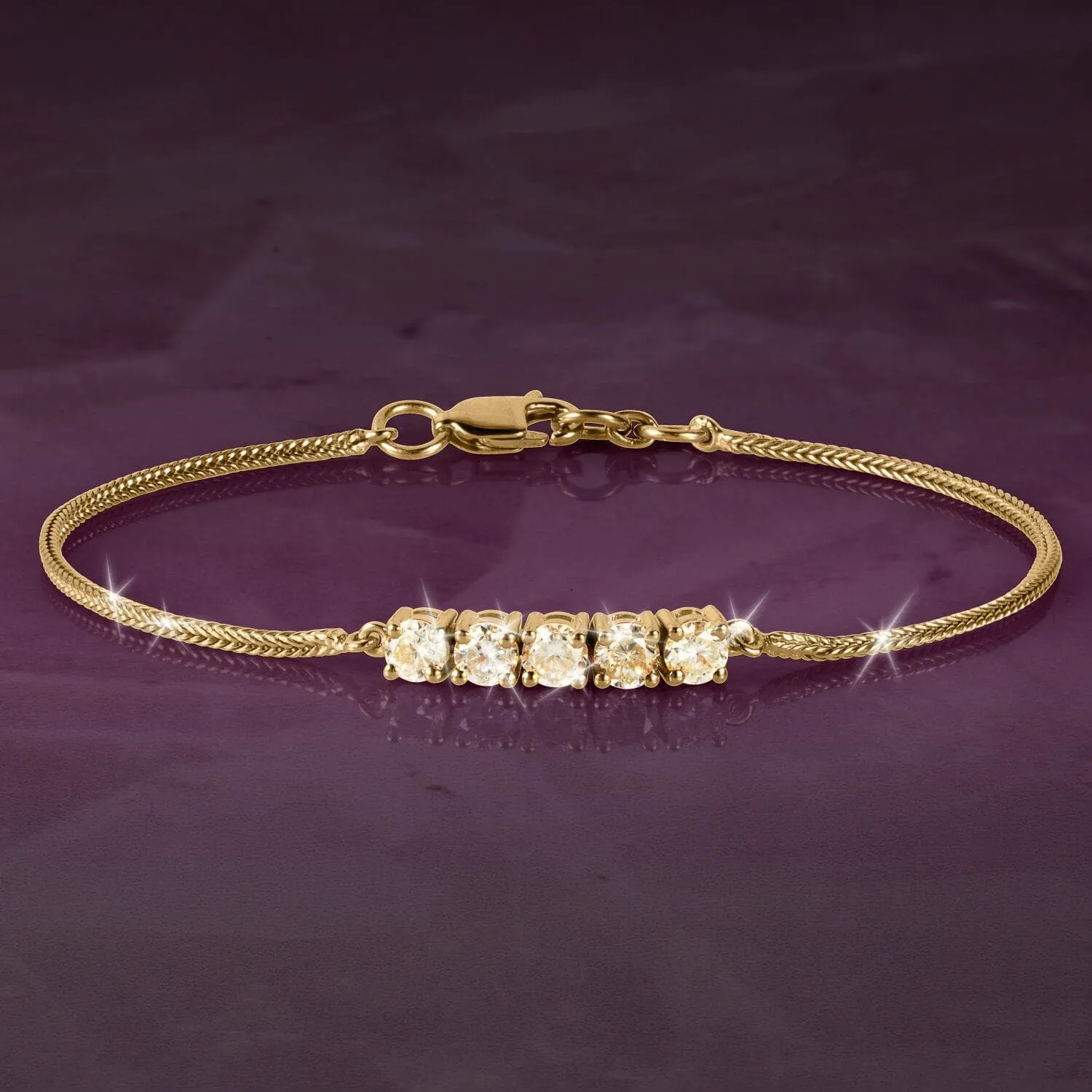 Lumiere Moissanite Bracelet