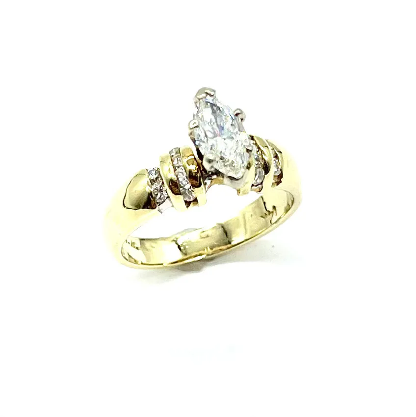 Marquise Diamond Ring