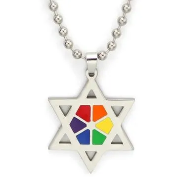 Necklace Unisex Star of David