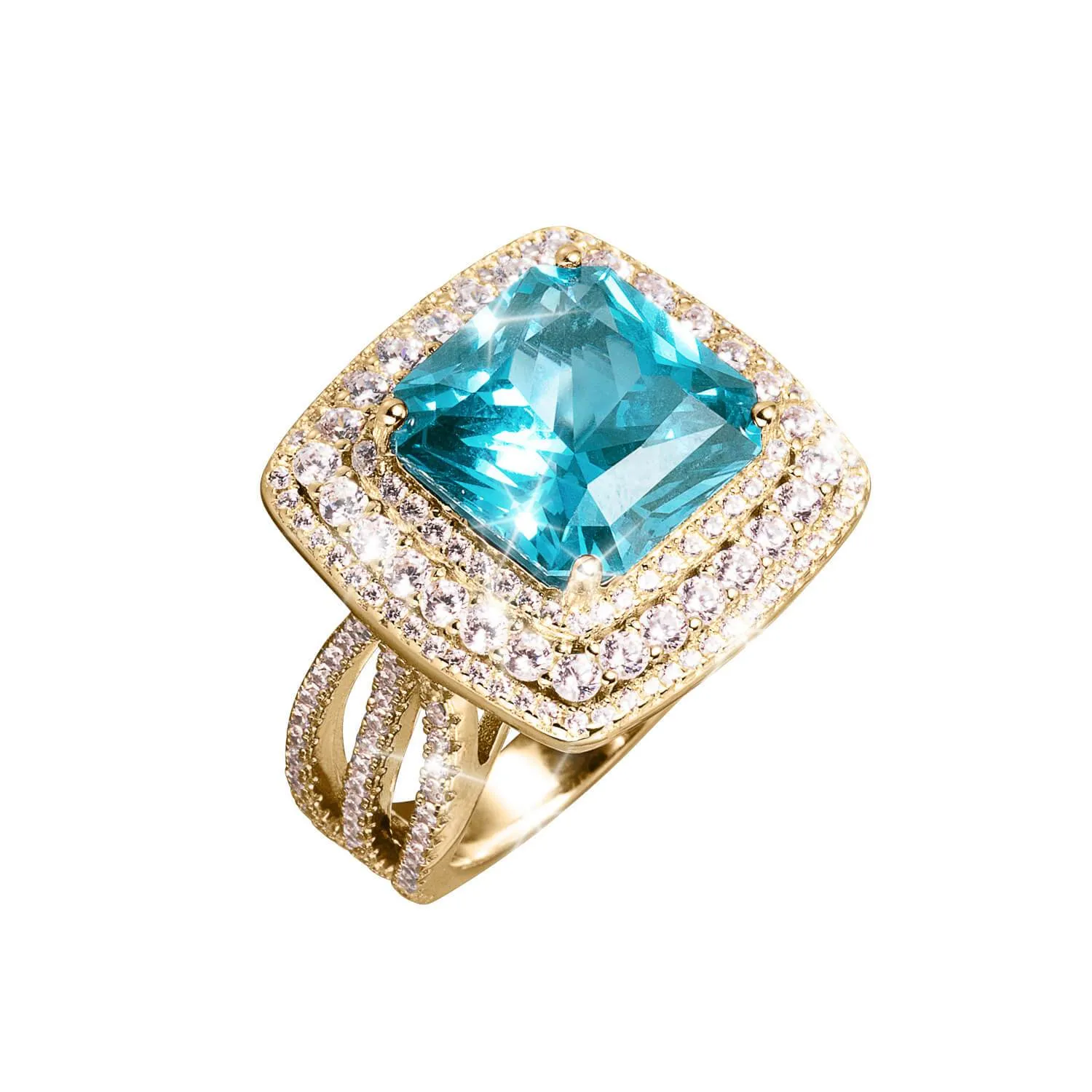 Ocean Flash Ladies Ring