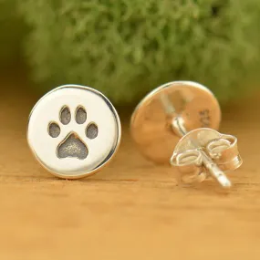 Paw Prints of Love Earrings