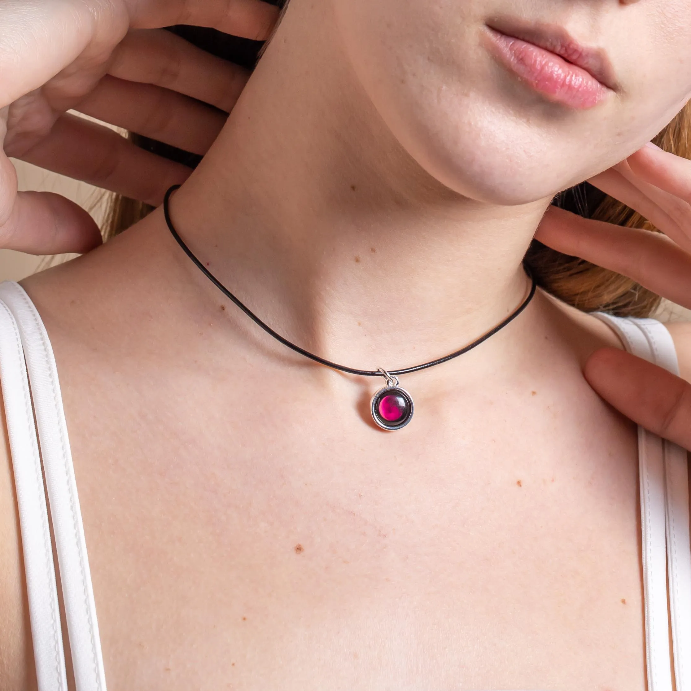 Pink Moon Simplicity Choker