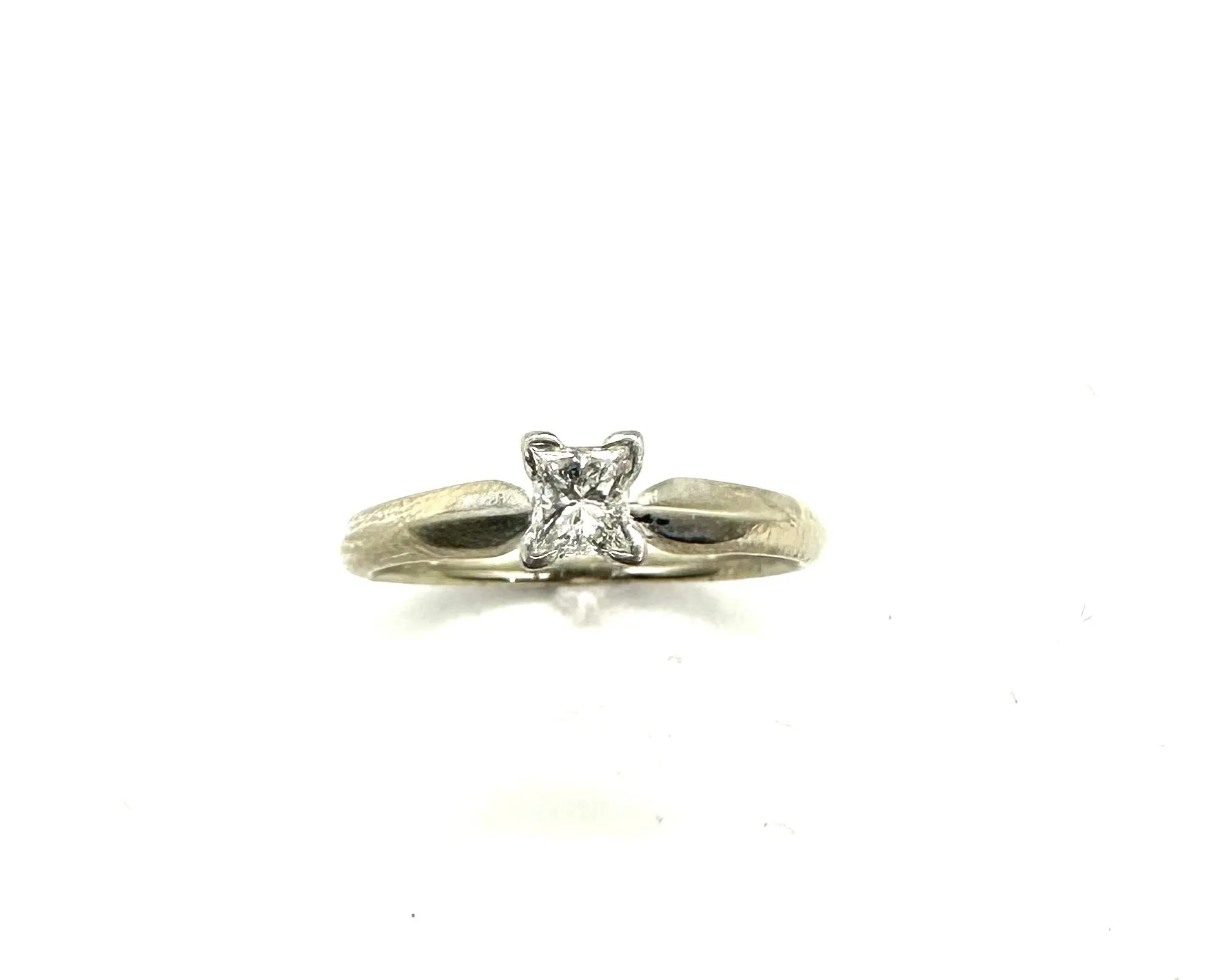 Princess Cut 30 PTW Diamond Ring