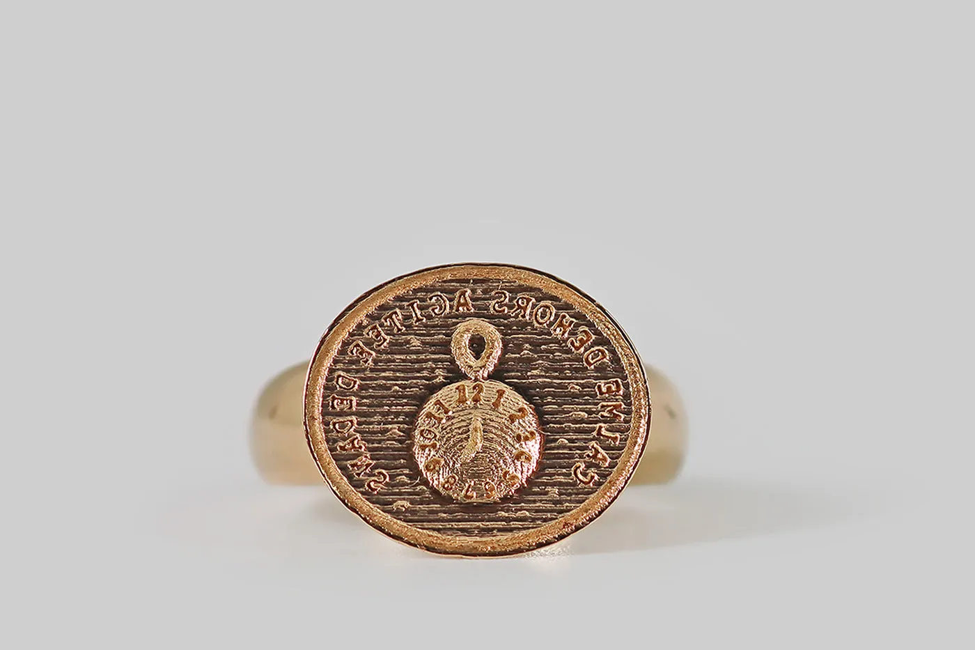 Restless Within Intaglio Signet Ring