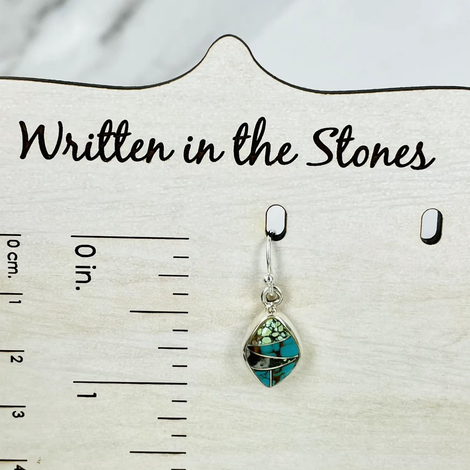 SHINE BRIGHT {BLUE MOON} turquosie earrings