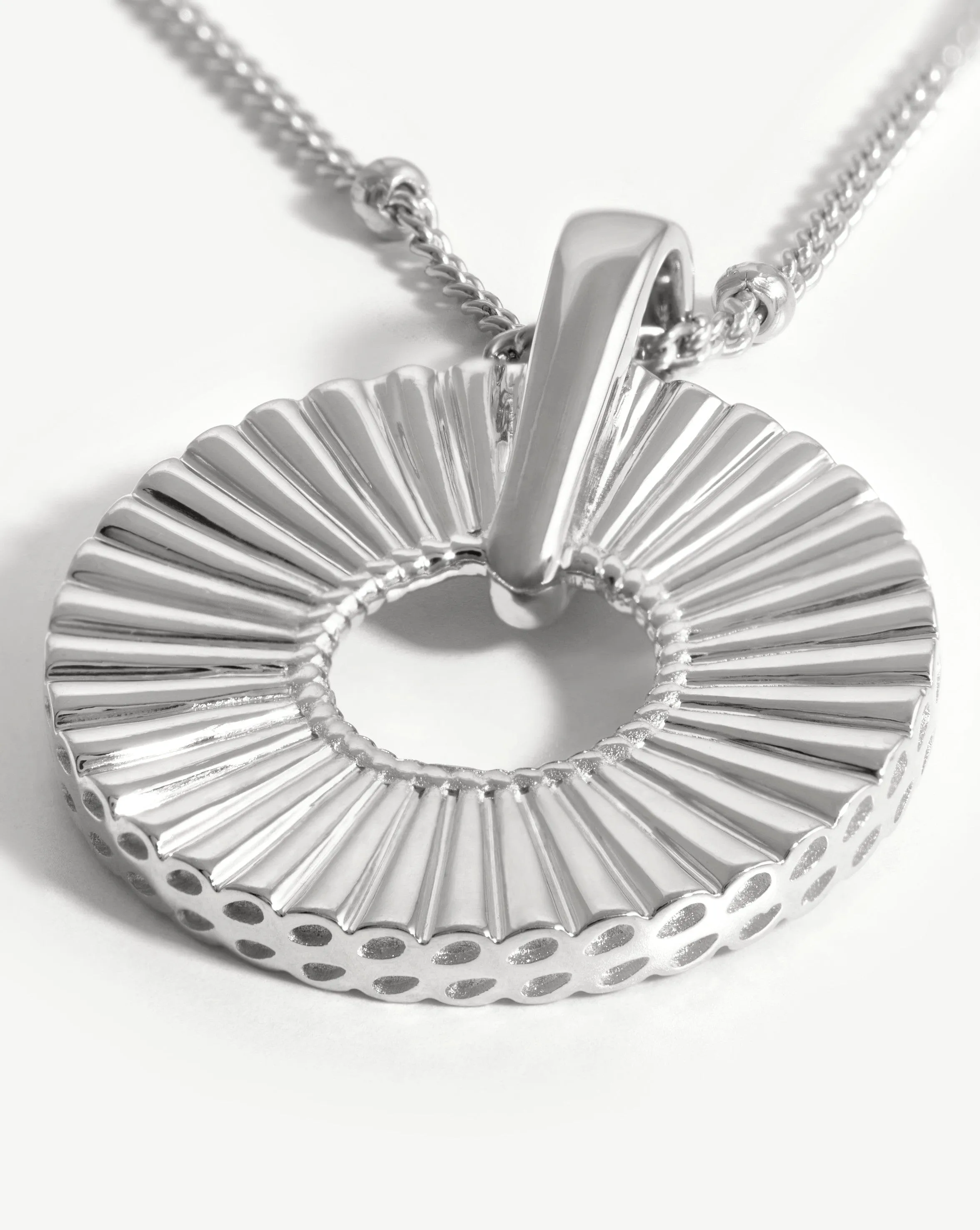 Small Frill Necklace | Sterling Silver